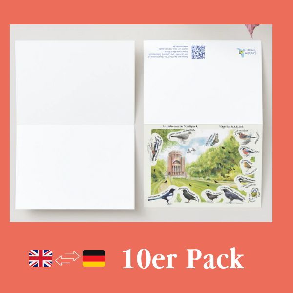 Lot de 10 Cartes de voeux avec enveloppes - 6 Modèles - Image 7