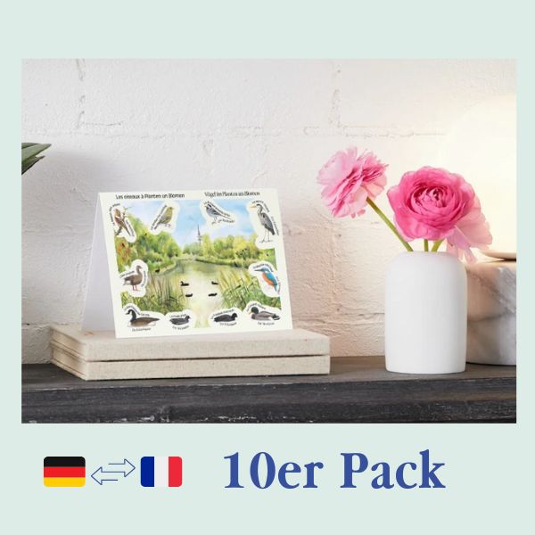 Lot de 10 Cartes de voeux avec enveloppes - 6 Modèles - Image 2
