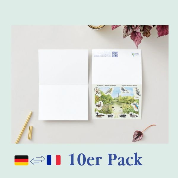Lot de 10 Cartes de voeux avec enveloppes - 6 Modèles - Image 3